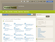 Tablet Screenshot of plasmatravel.net